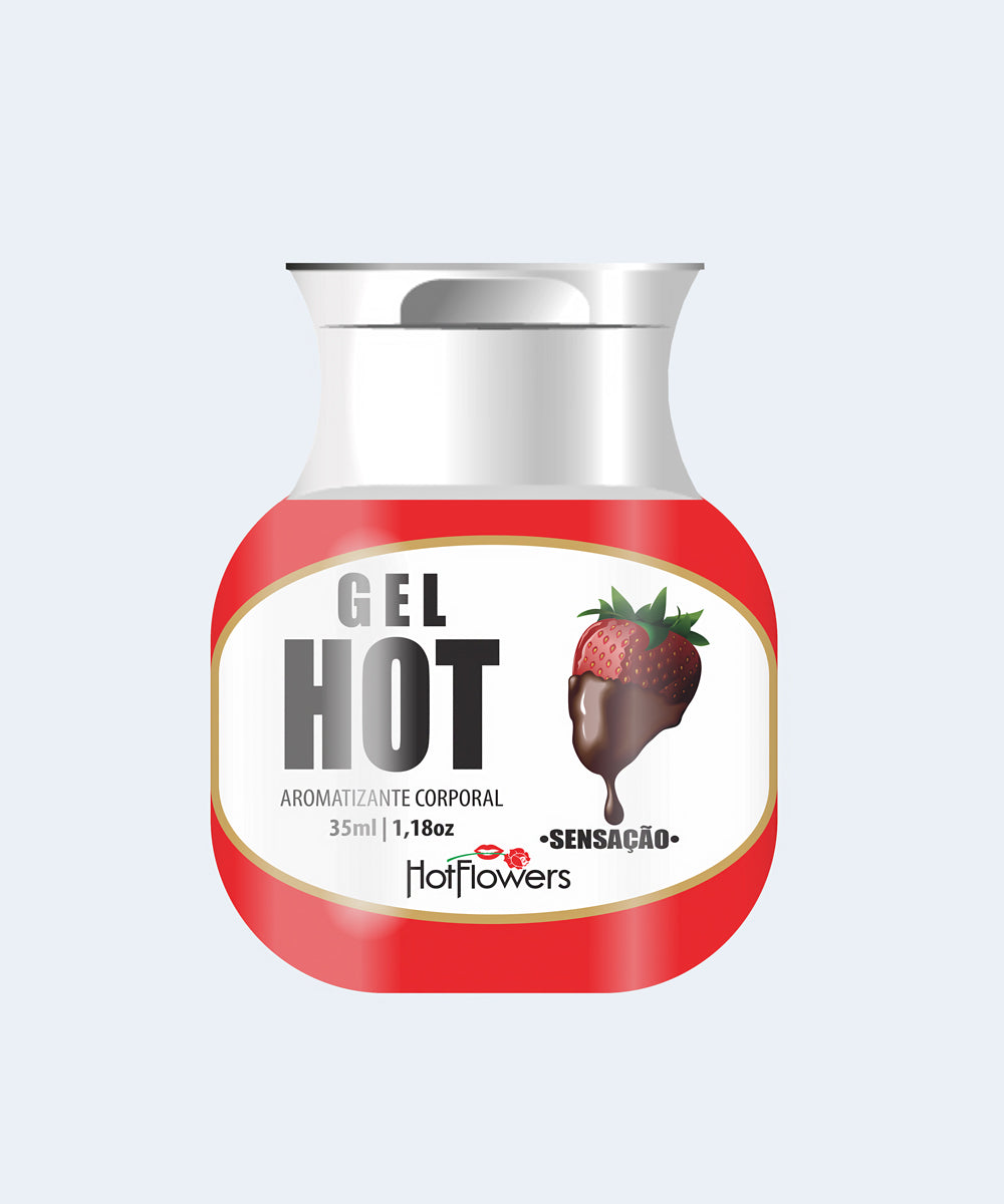 Gel Aromatizante Sensação 35ml - HOT FLOWERS